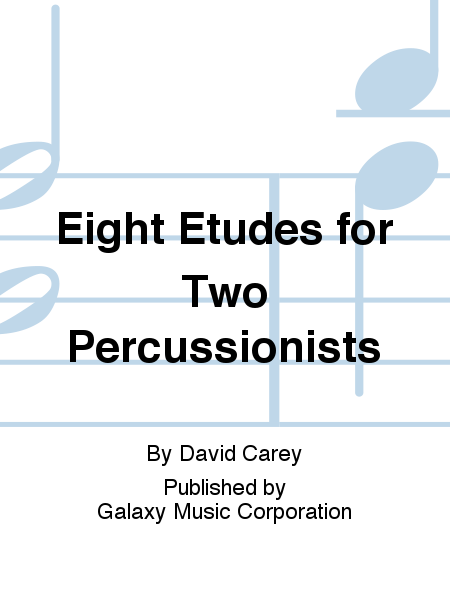 Eight Etudes for Two Percussionists