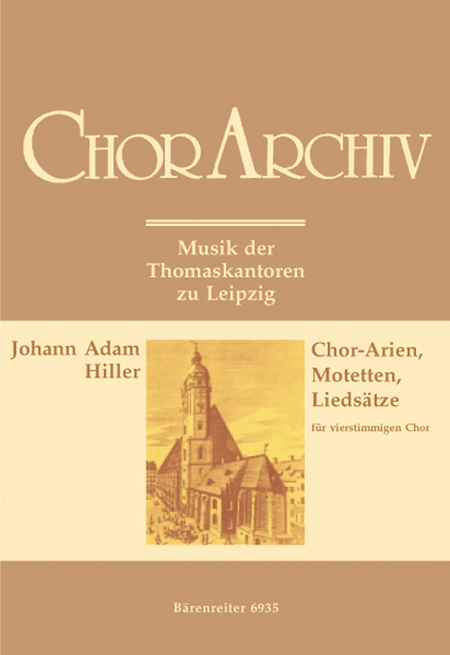 Chor-Arien, Motetten und Liedsatze