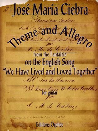 Book cover for Theme and Allegro