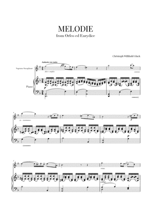 Gluck - Melodie (for Soprano Saxophone and Piano)