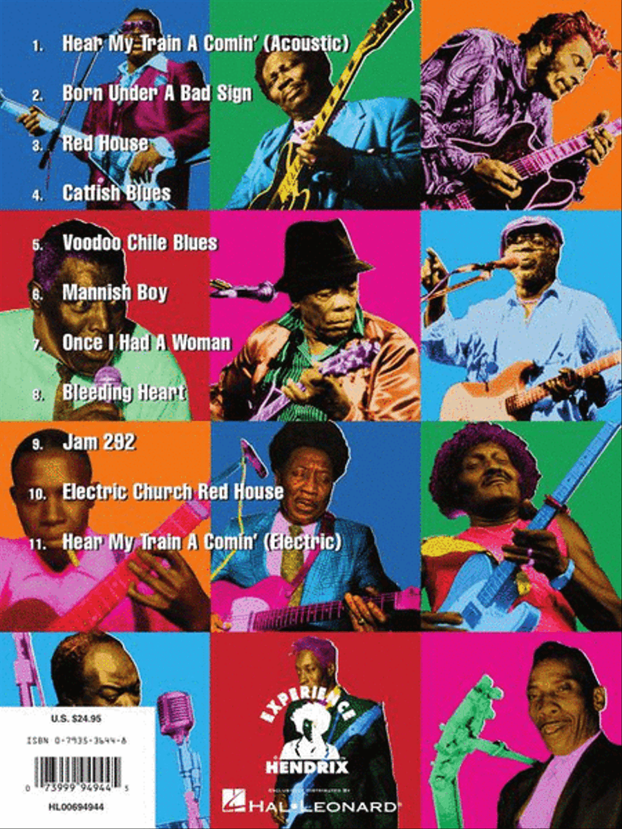 Jimi Hendrix: Blues Electric Guitar scores gallery preview page 10