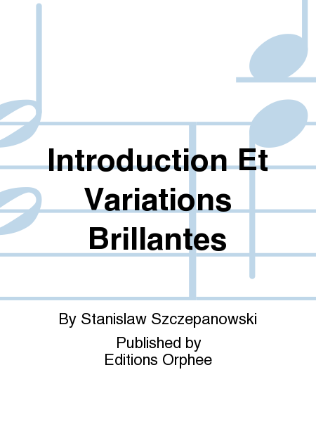 Introduction Et Variations Brillantes