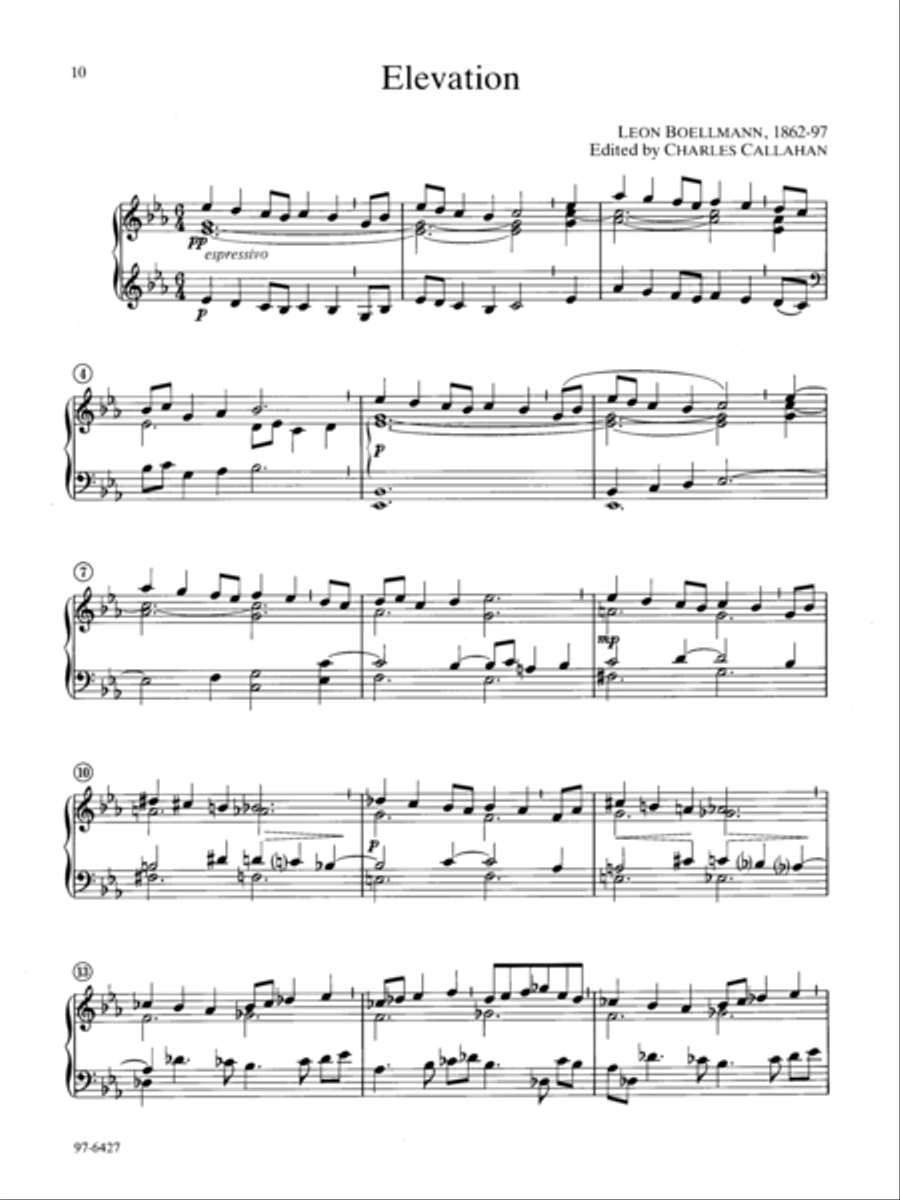 Wedding Music for Manuals Organ scores gallery preview page 5