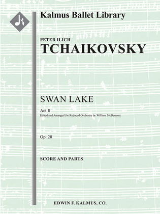Book cover for Swan Lake, Act 2 (reduced orch)