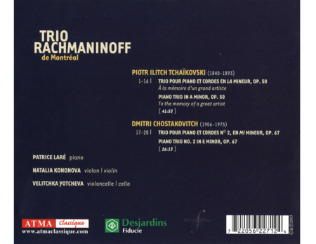 Tchaikovsky: Piano Trio; Shost