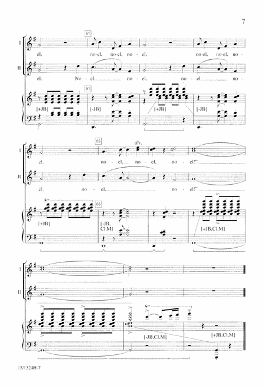 Jamaican Noel Jamaican Noel 2-Part scores gallery preview page 8