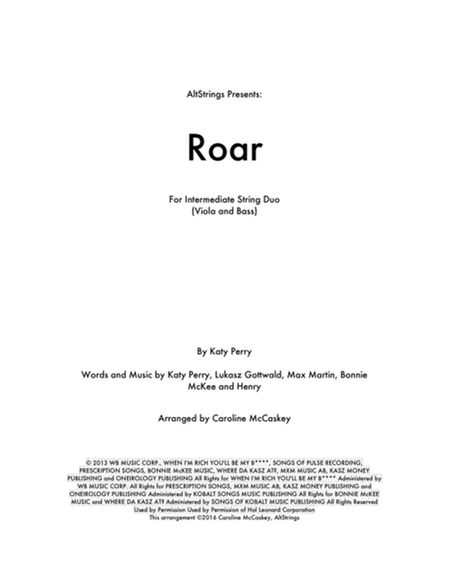 Roar image number null