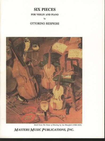 Respighi - 6 Pieces For Violin/Piano