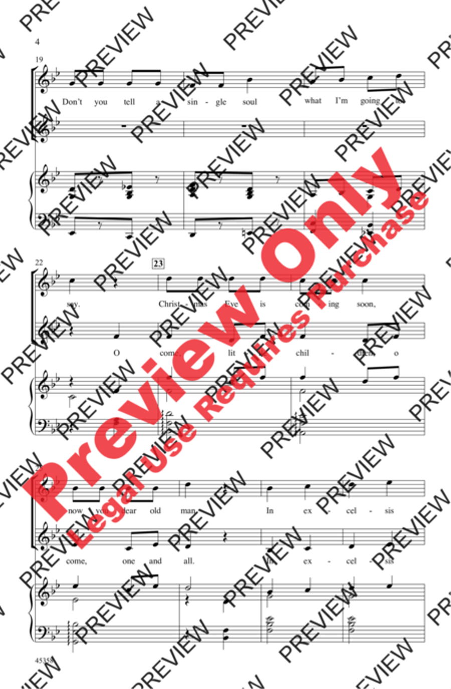 Christmas in 90 Seconds Christmas in 90 Seconds 2-Part scores gallery preview page 4