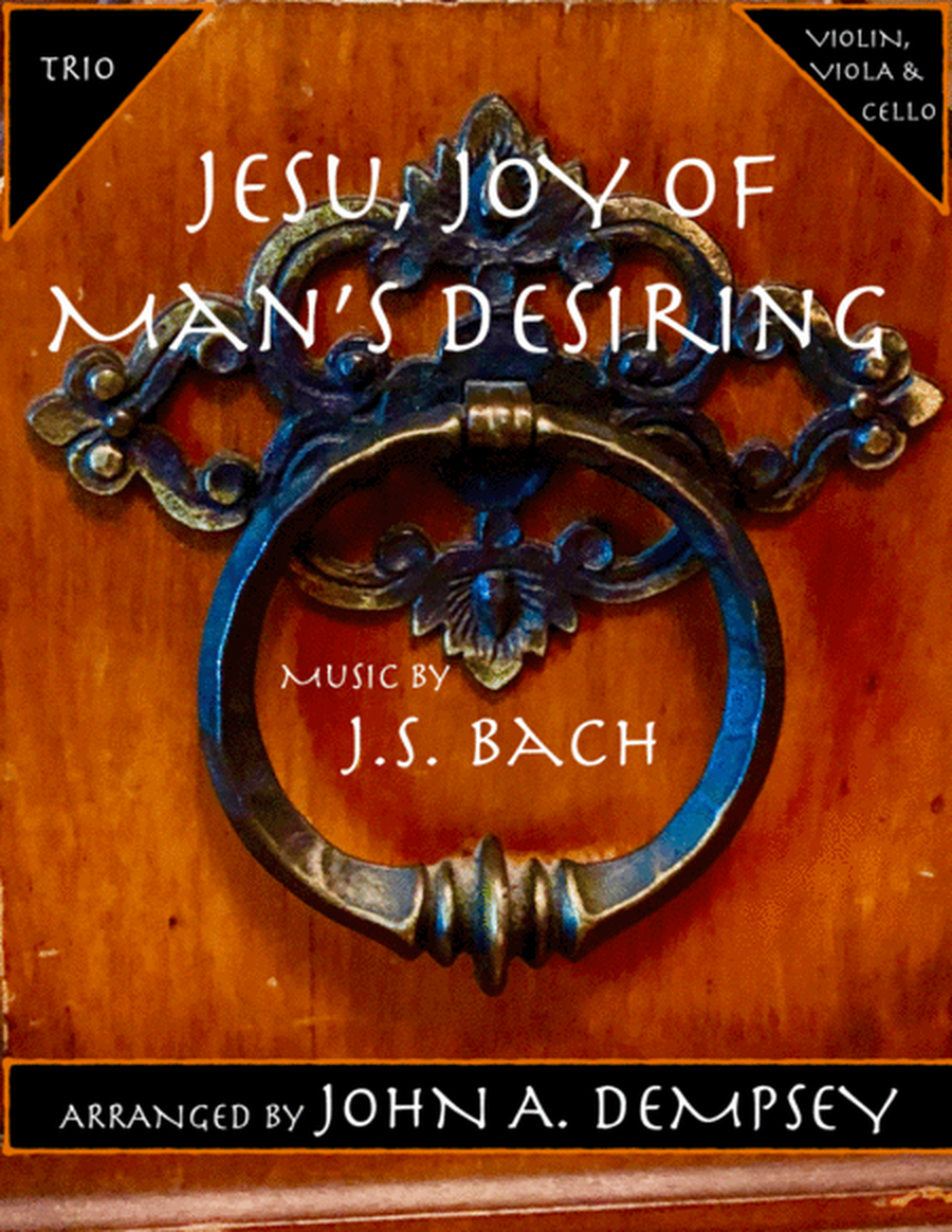 Jesu, Joy of Man's Desiring (String Trio) image number null