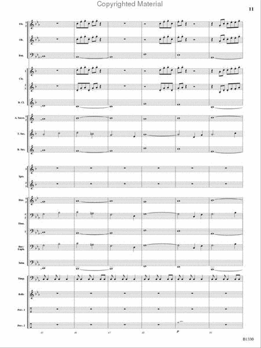 Raiders of the High Seas Concert Band scores gallery preview page 10