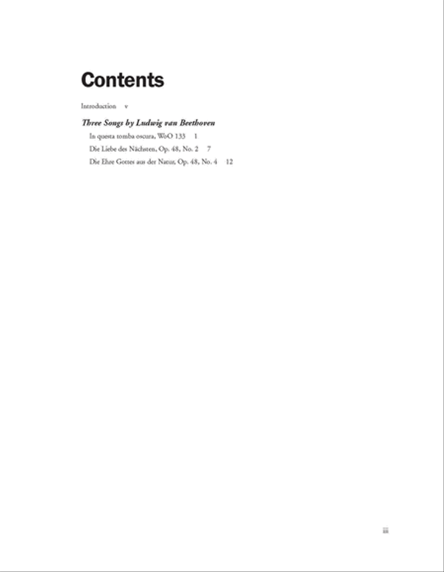 Three Songs Chamber Orchestra scores gallery preview page 3