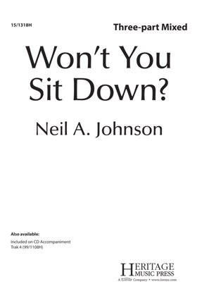 Won't You Sit Down?