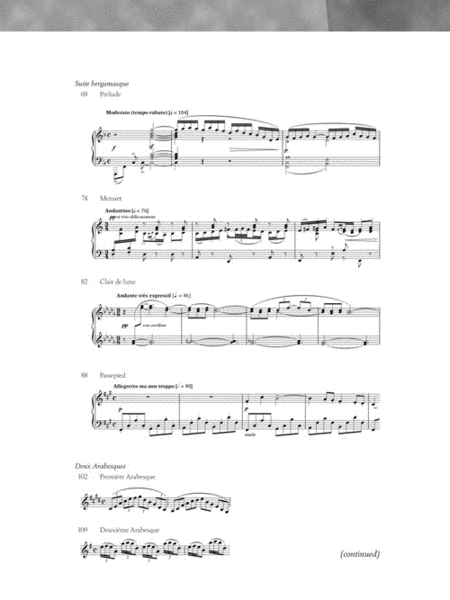 Claude Debussy: 16 Piano Favorites