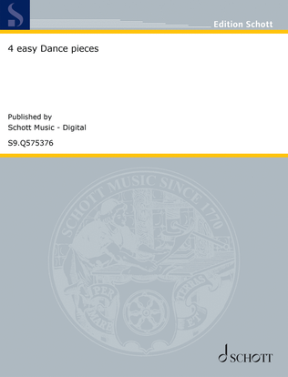 4 Easy Dance Pieces / 6 Hungarian Folksongs