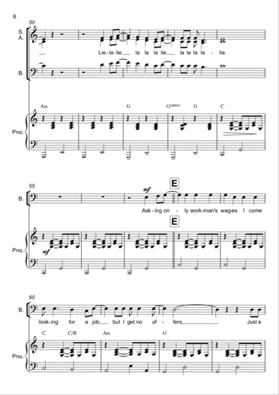 The Boxer 3-Part scores gallery preview page 6