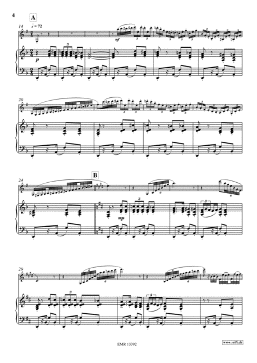 Carmen Fantasy Carmen Fantasy Clarinet Solo scores gallery preview page 4