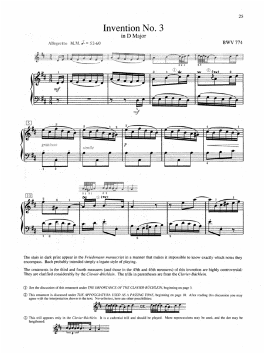 Two-Part Inventions Piano Solo scores gallery preview page 2