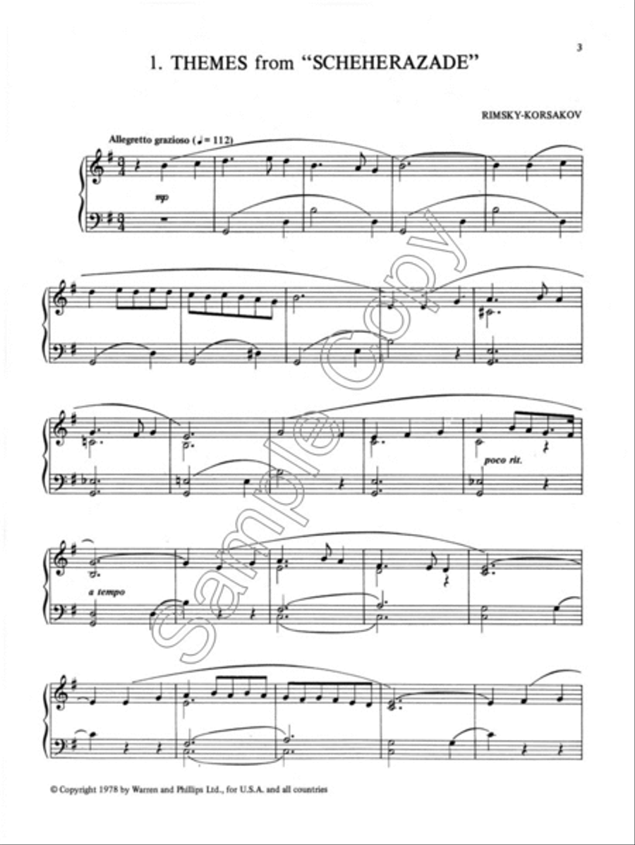 Ballet Encores - Silhouette Series Piano Solo scores gallery preview page 2