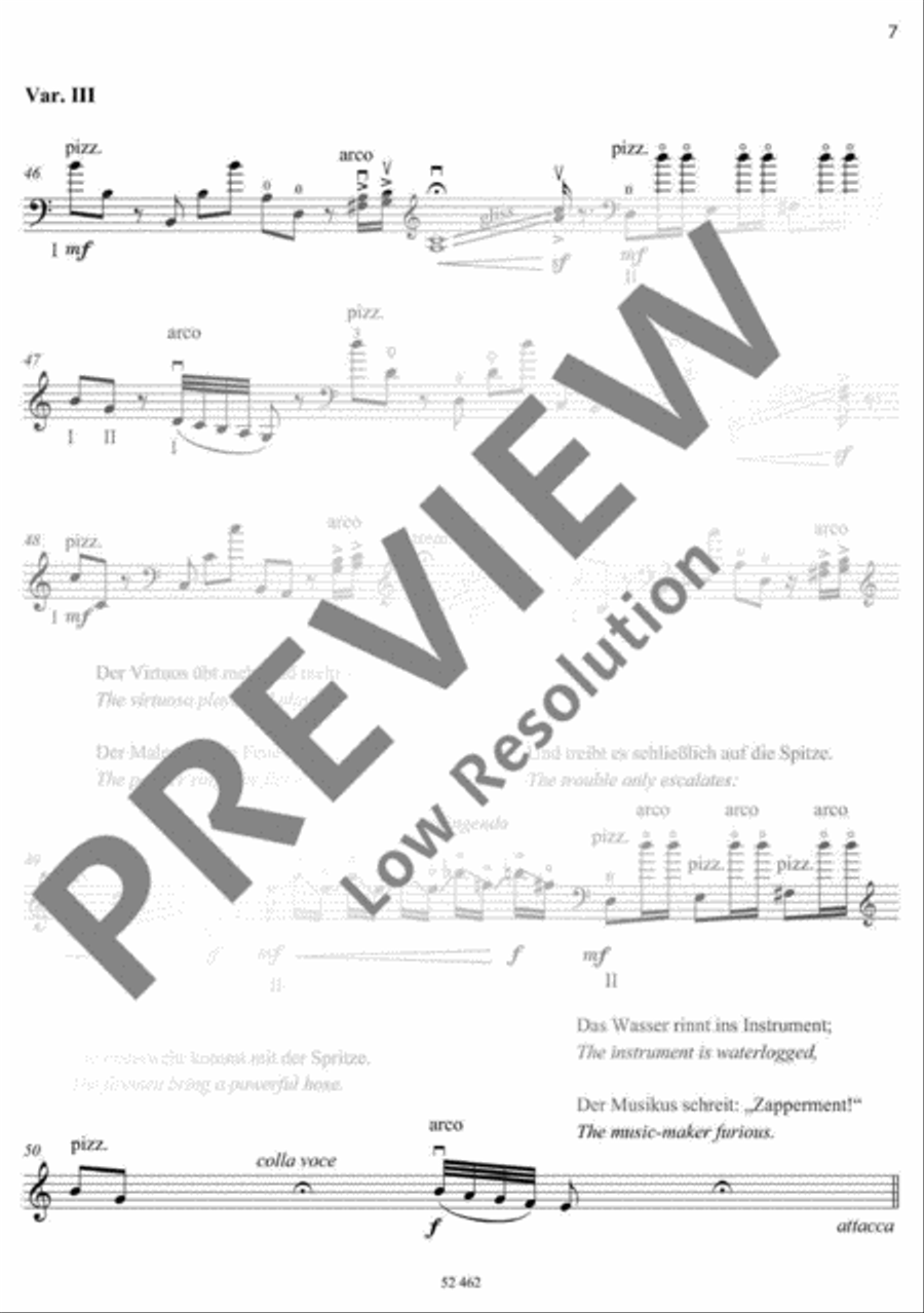 The Hostile Neighbours The Hostile Neighbours Cello Solo scores gallery preview page 8