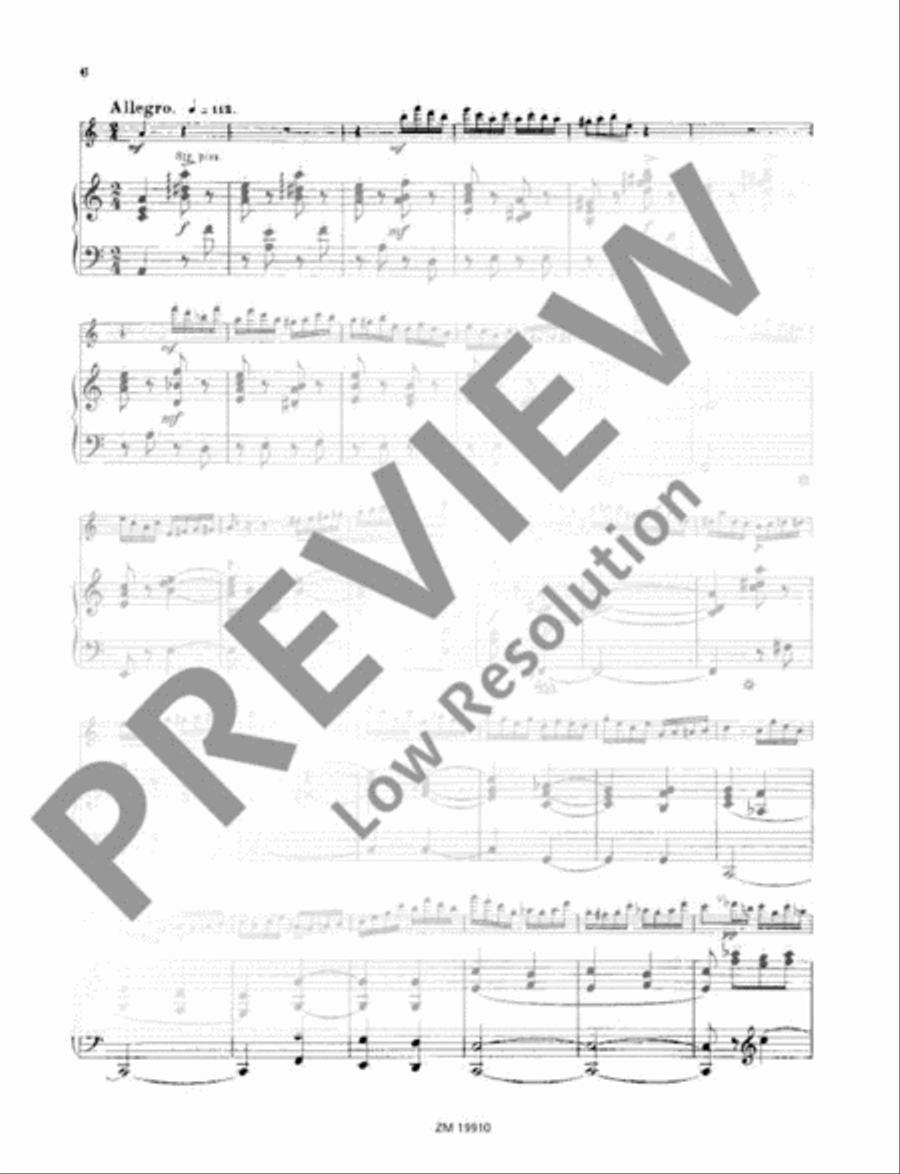 Ballade Flute Solo scores gallery preview page 7