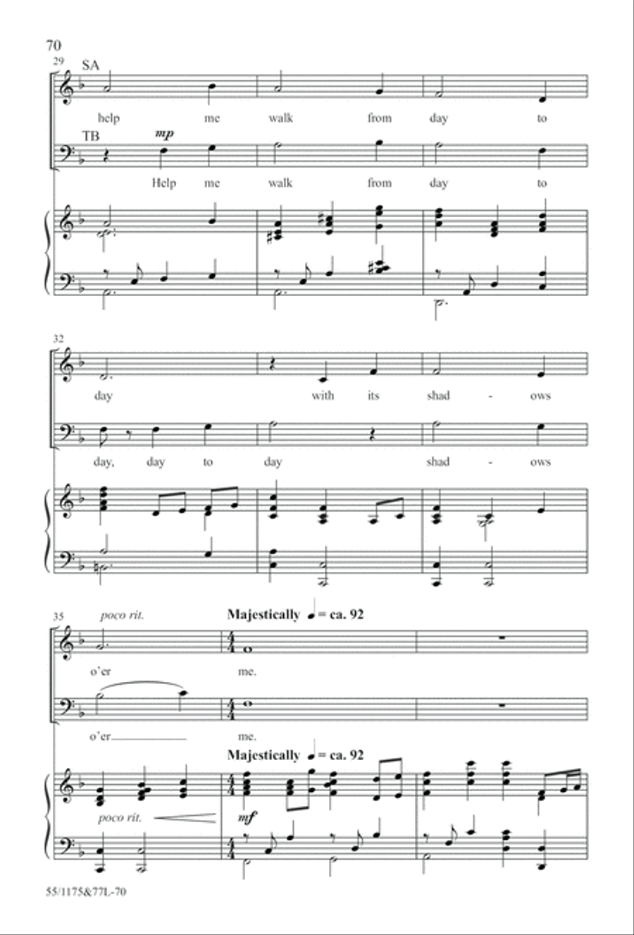 Behold the Lamb! 4-Part scores gallery preview page 71