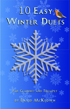 10 Easy Winter Duets for Clarinet and Trumpet