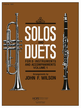 Solos and Duets - for Bb Instruments and Accompaniments (Volume I)