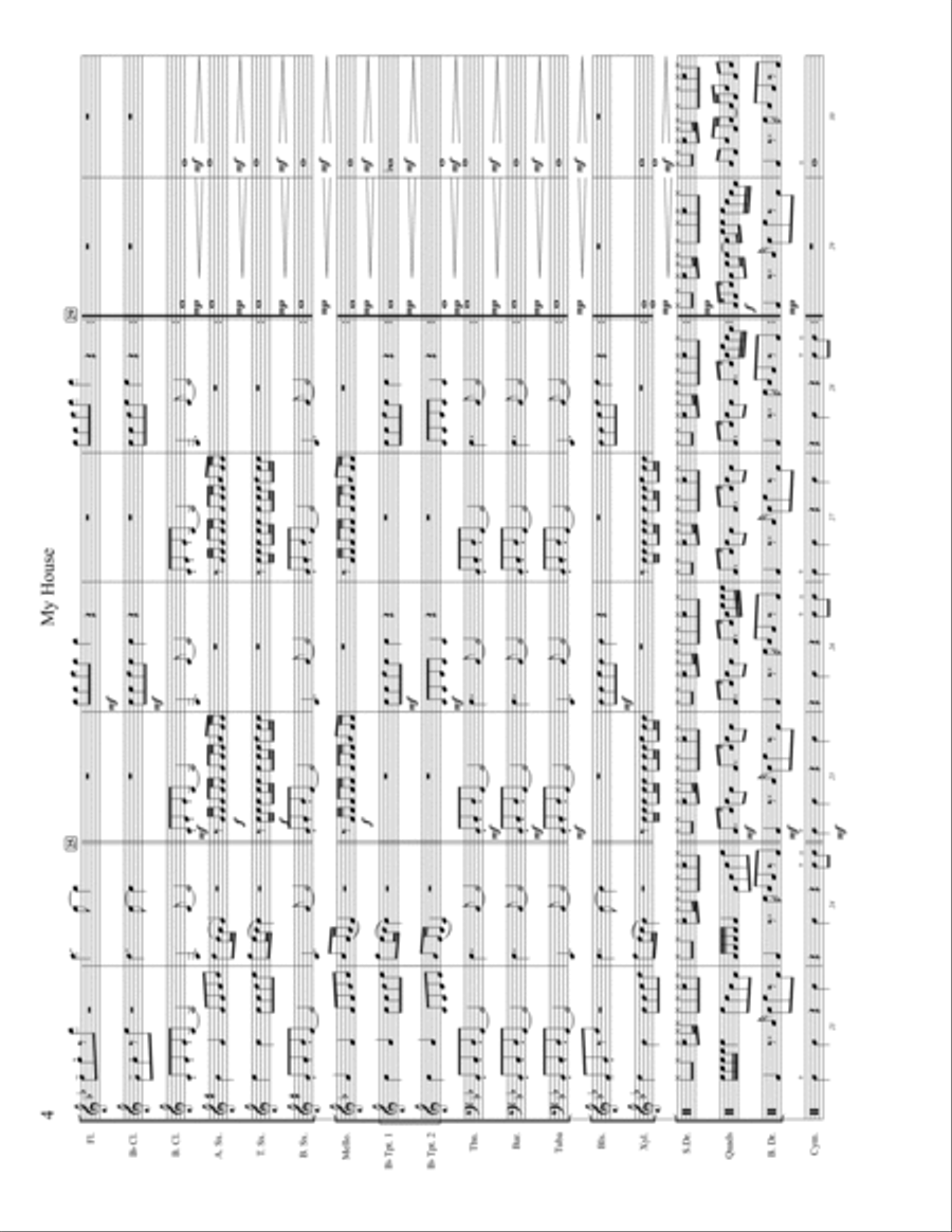 My House Marching Band scores gallery preview page 6
