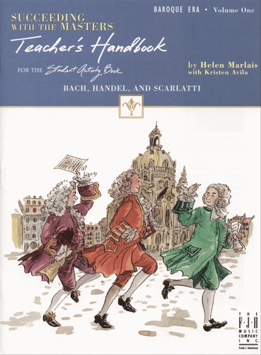 Succeeding with the Masters, Baroque Era, Teacher's Handbook, Volume One Piano Method scores gallery preview page 2