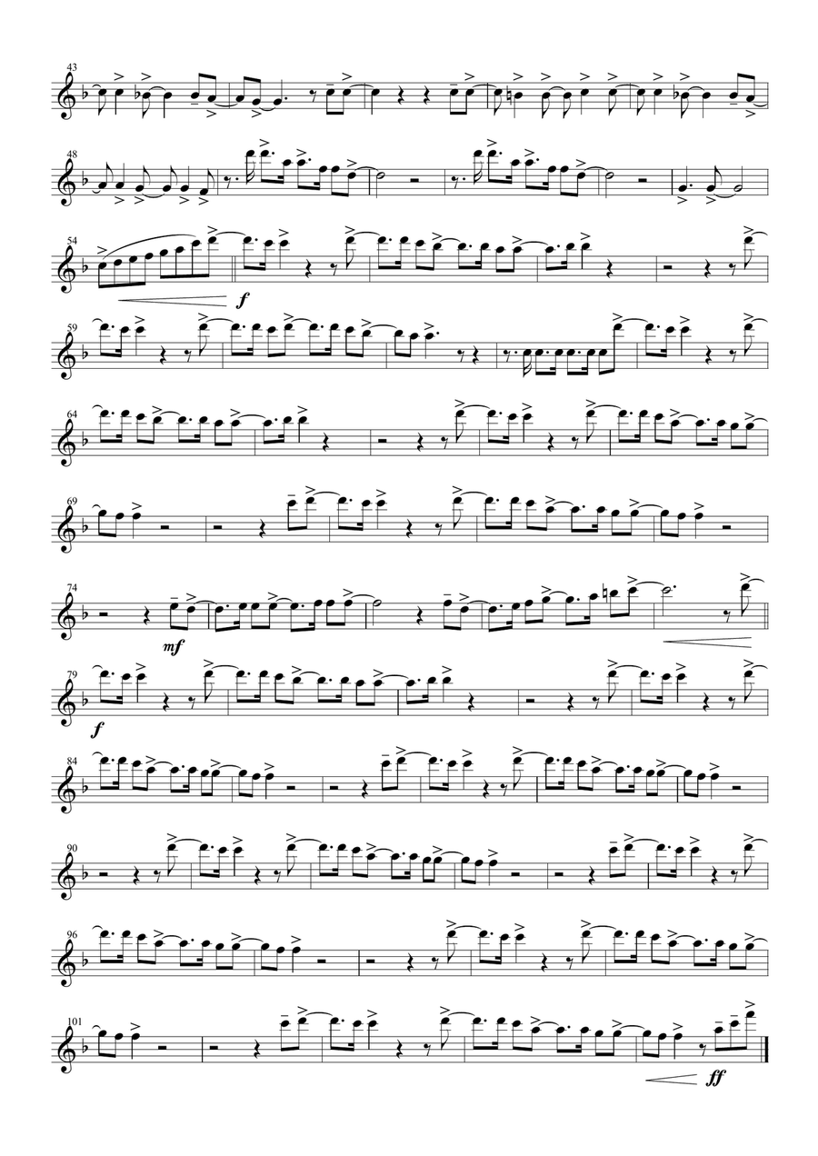 Waterloo Woodwind Quartet scores gallery preview page 2