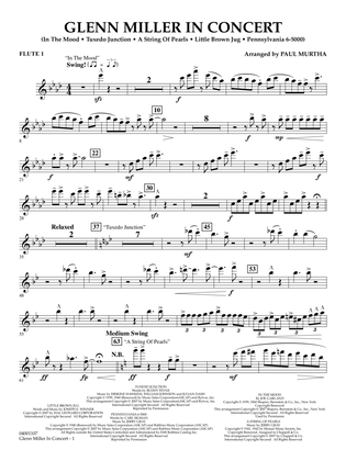 Glenn Miller In Concert (arr. Paul Murtha) - Flute 1