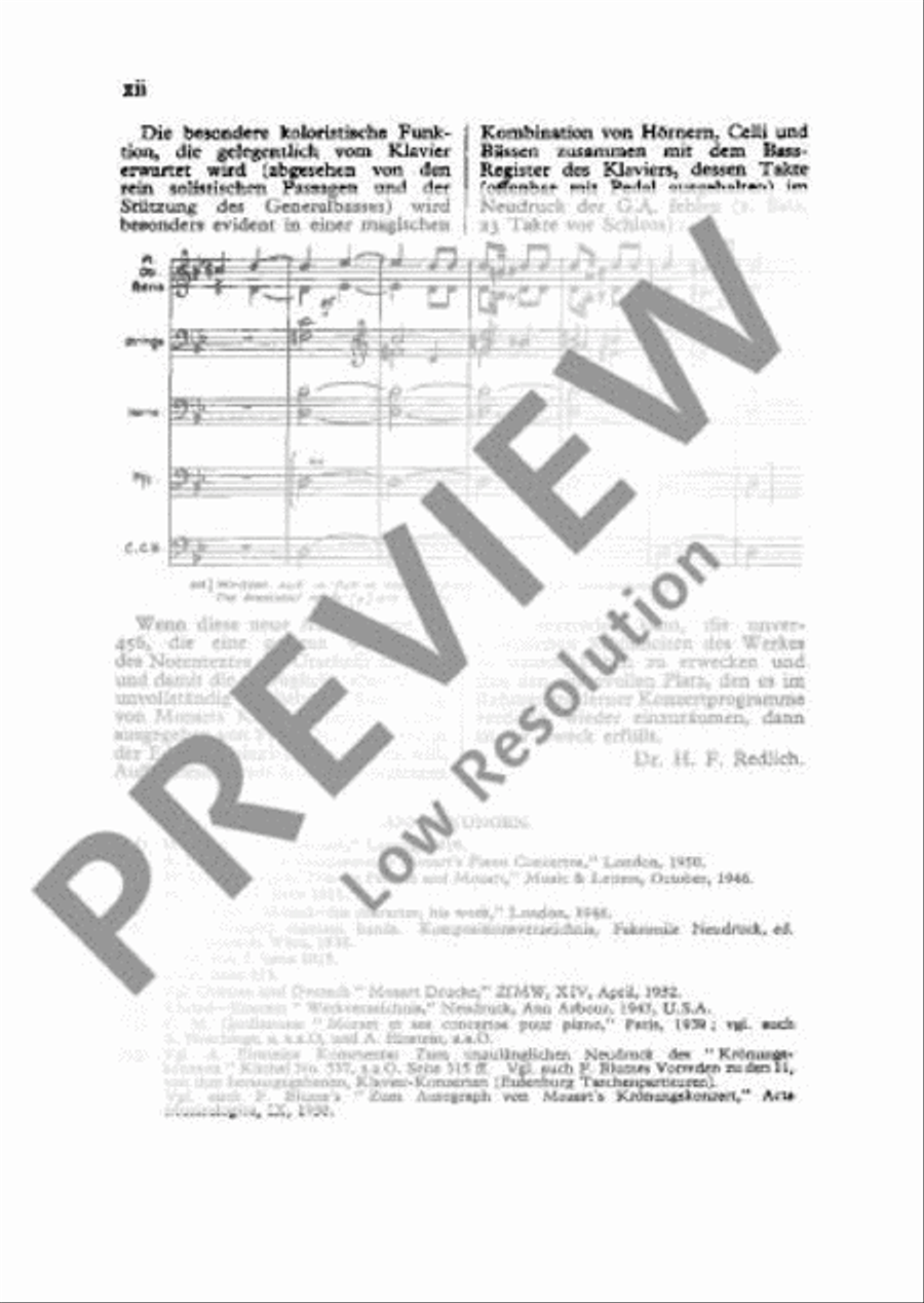 Concerto No. 18 Bb major Orchestra scores gallery preview page 13