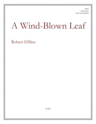 A Wind-Blown Leaf