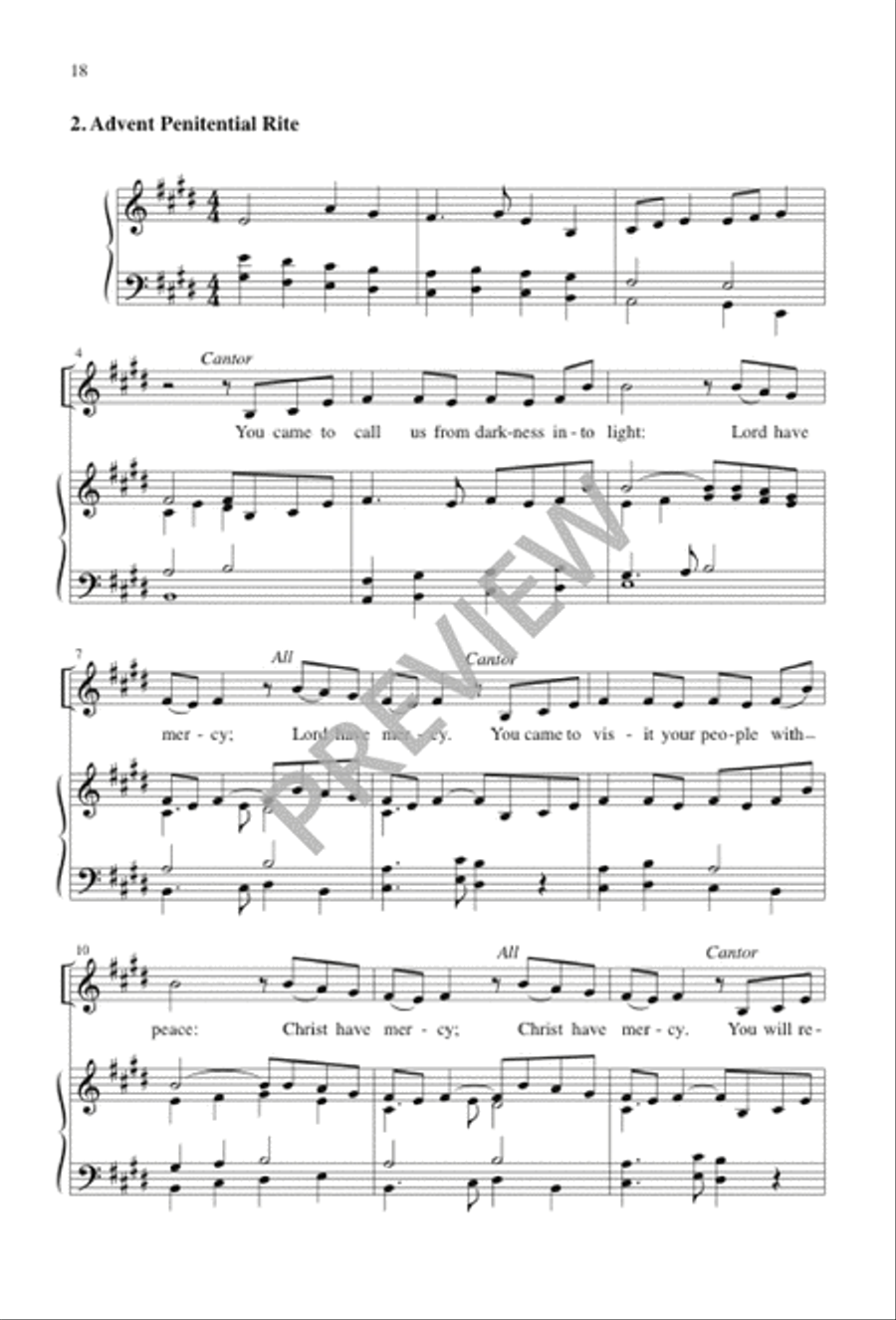Awake, O Sleeper Awake, O Sleeper 3-Part scores gallery preview page 17