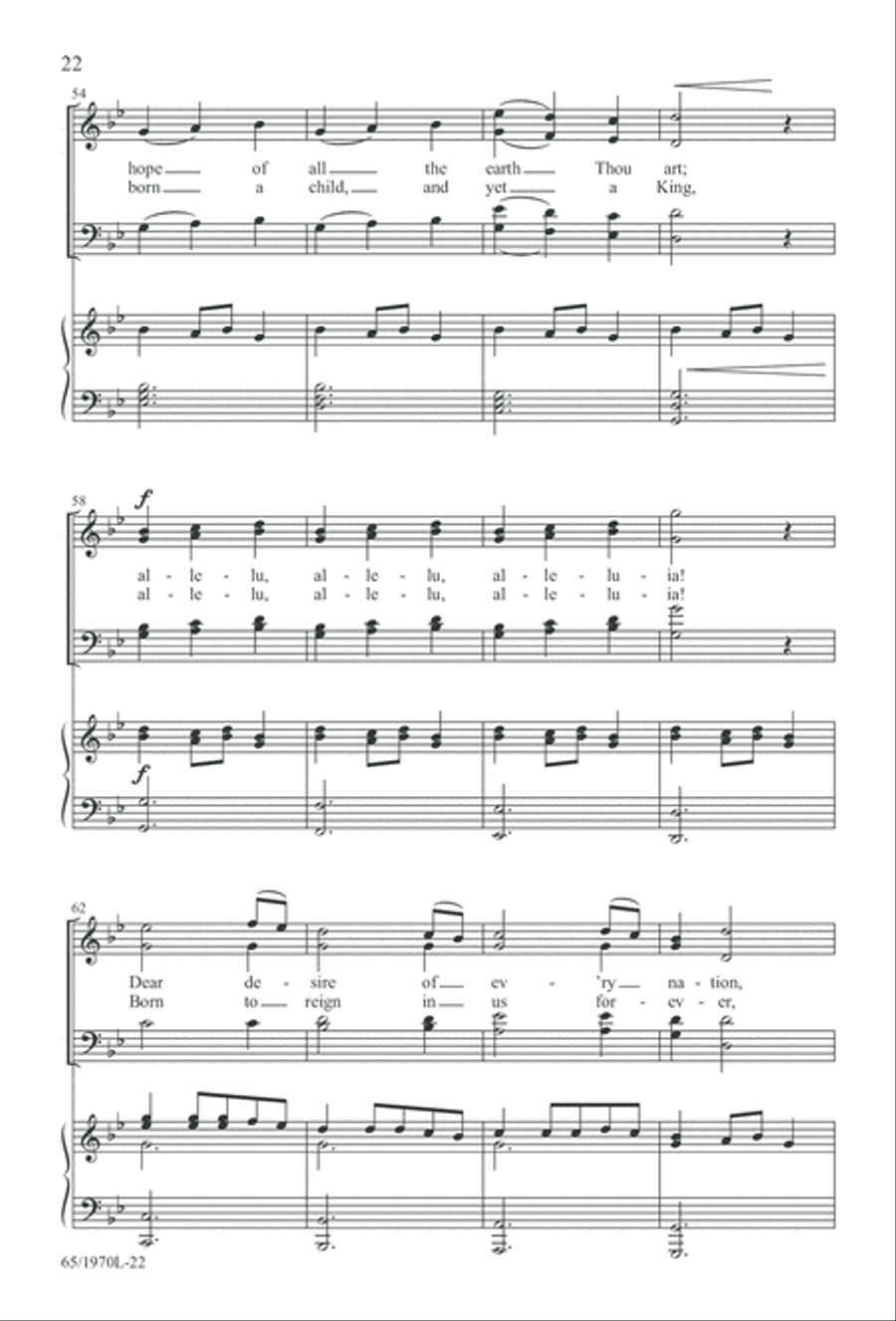 A Great and Mighty Wonder 4-Part scores gallery preview page 23