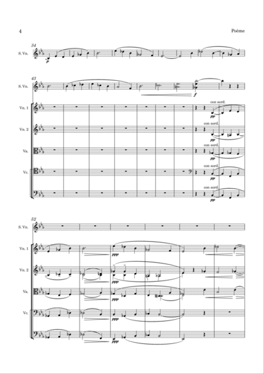 Orchestra chausson best sale