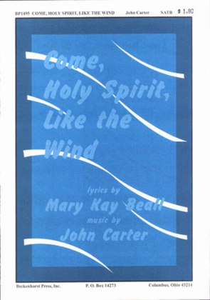 Book cover for Come, Holy Spirit, Like the Wind