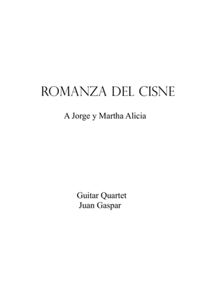 Romanza for classical guitar ensemble or quartet.