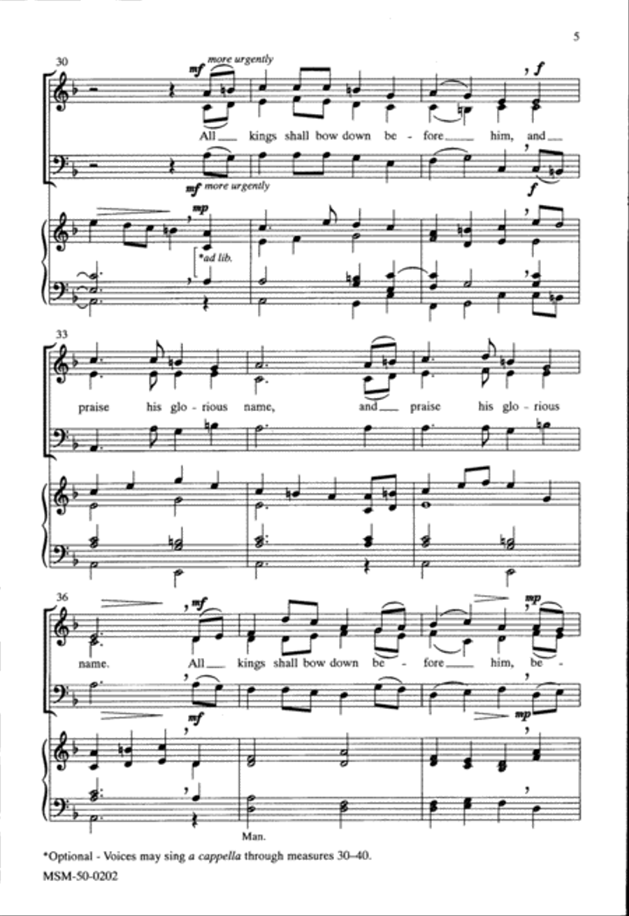He Shall Come Down He Shall Come Down 3-Part scores gallery preview page 4