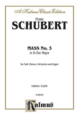 Book cover for Mass in B-flat Major