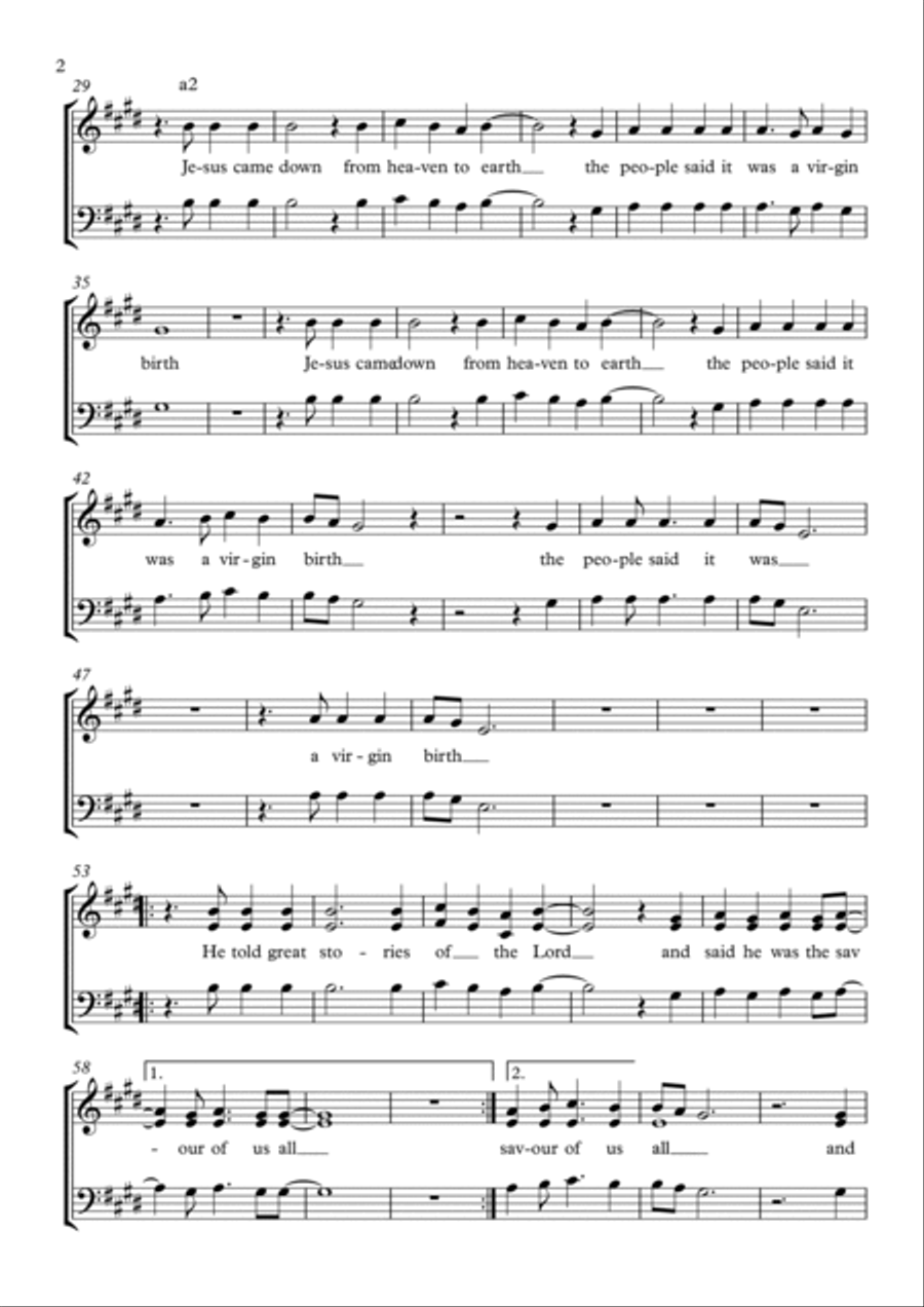 Hymn 4-Part scores gallery preview page 2
