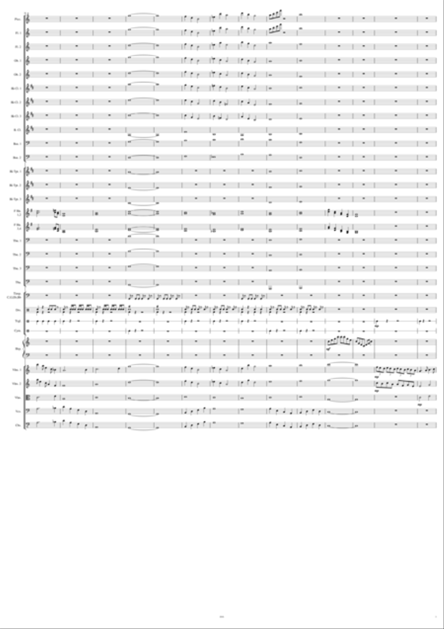 An Officer's Song An Officer's Song Full Orchestra scores gallery preview page 3