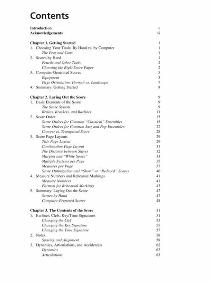 Music Notation Collection / Songbook scores gallery preview page 3
