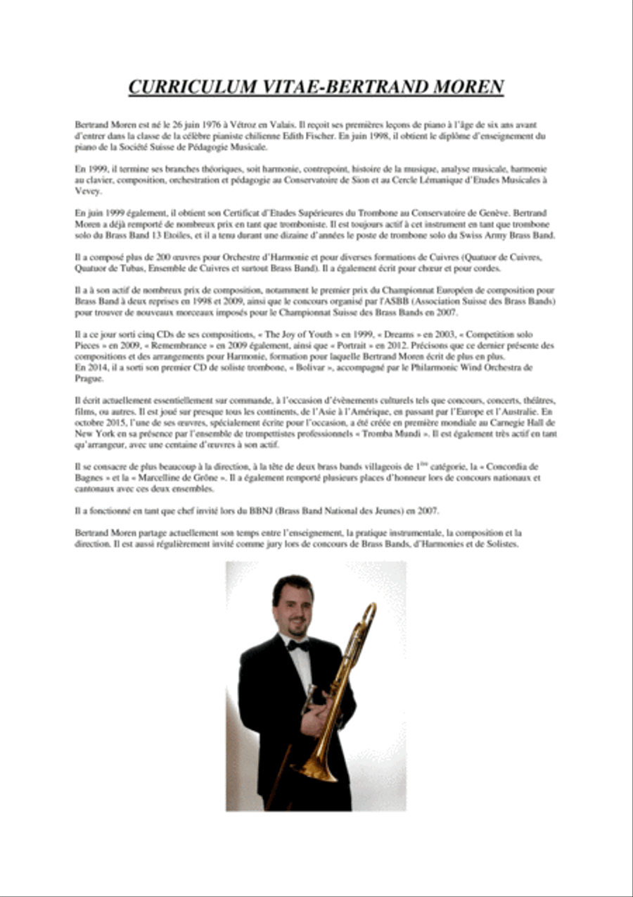 Blue Horizons Brass Band scores gallery preview page 5