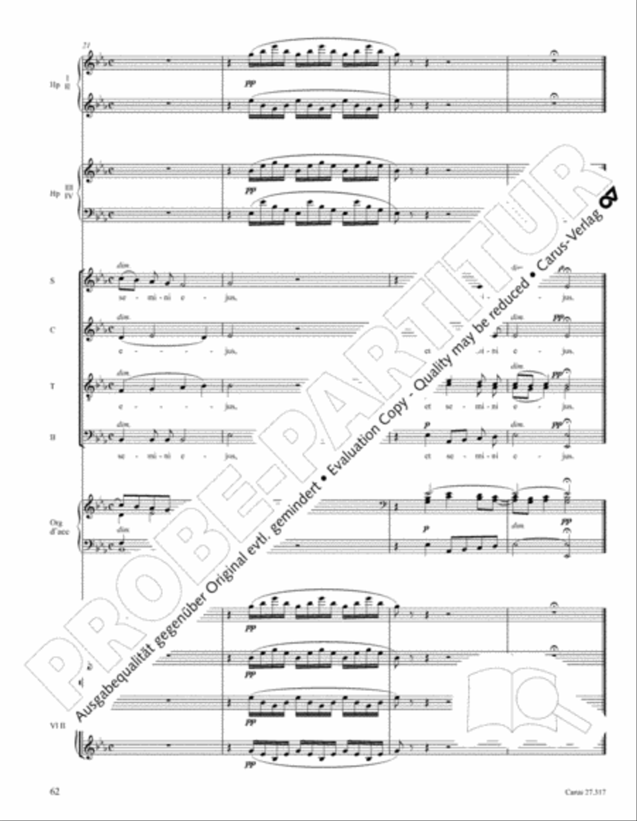 Messe de Requiem 4-Part scores gallery preview page 75