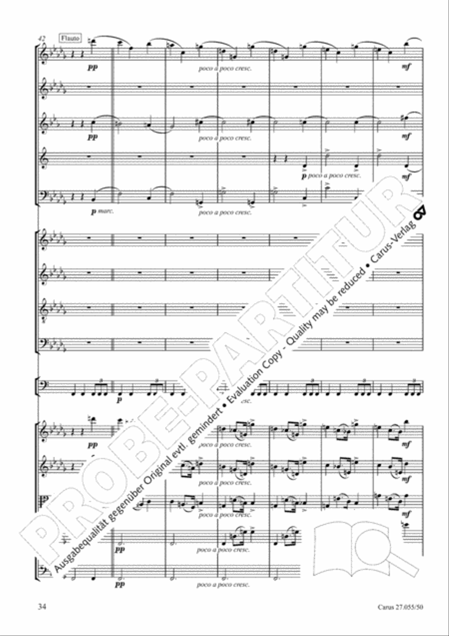 Ein Deutsches Requiem (German Requiem) 4-Part scores gallery preview page 41