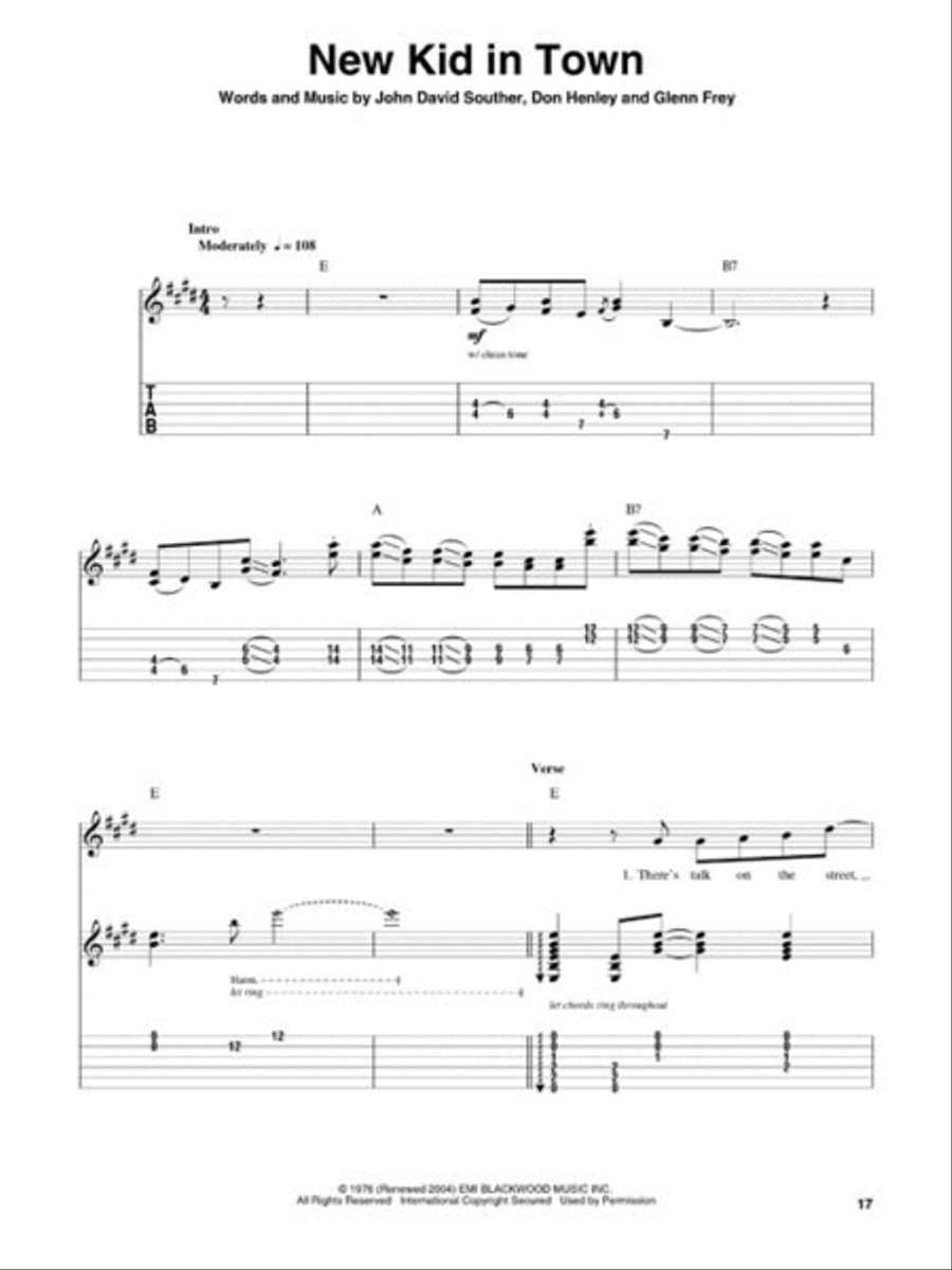 The Eagles – Acoustic The Eagles – Acoustic Acoustic Guitar scores gallery preview page 4