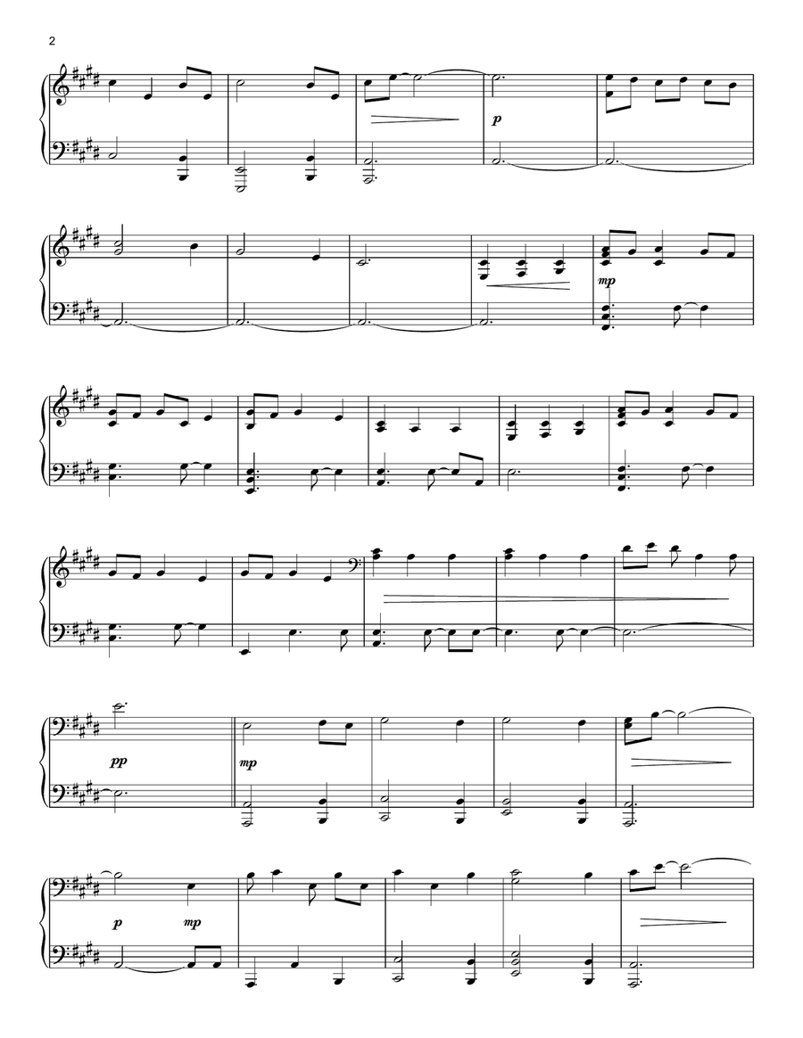 when the party's over (arr. Chad Lawson) Piano Solo scores gallery preview page 2