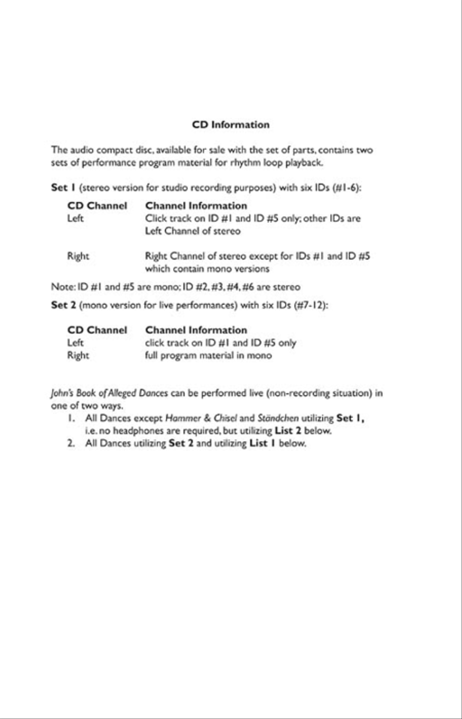 John's Book of Alleged Dances String Quartet scores gallery preview page 5